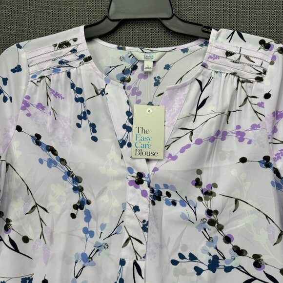 Floral Print Women's Top - Picture 4 of 9